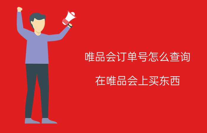 唯品会订单号怎么查询 在唯品会上买东西，为什么查不到任何订单号？